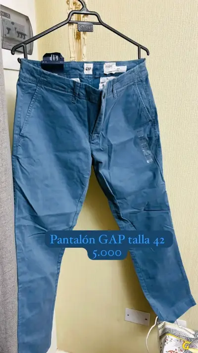 Pantalón GAP azul talla 42 - miniatura 1