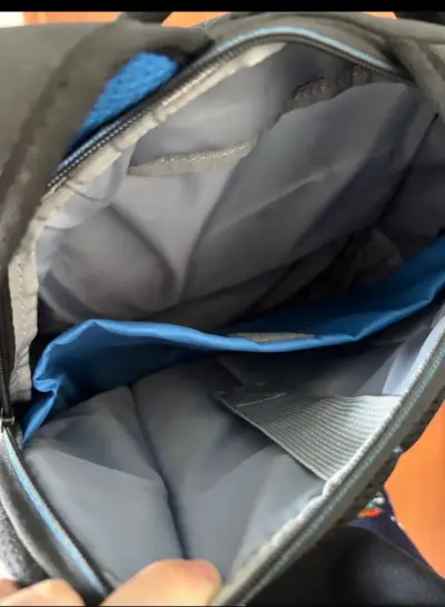 Mochila Dell negra geométrica - miniatura 4