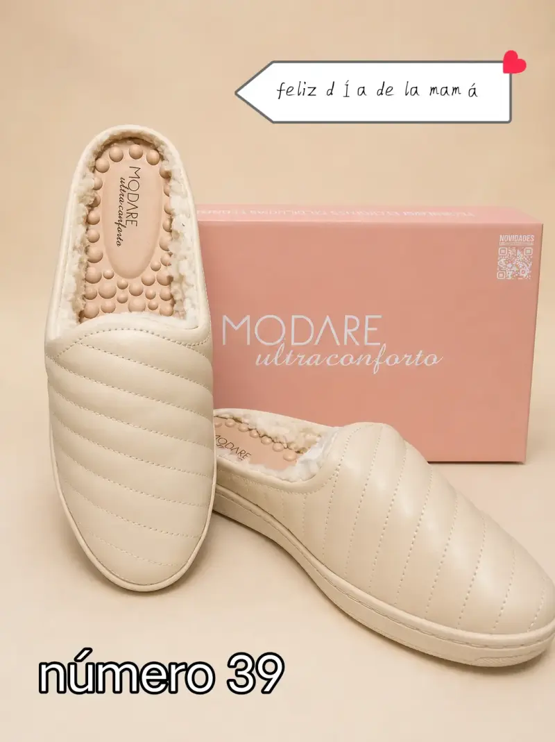 Pantuflas negras Modare - 4