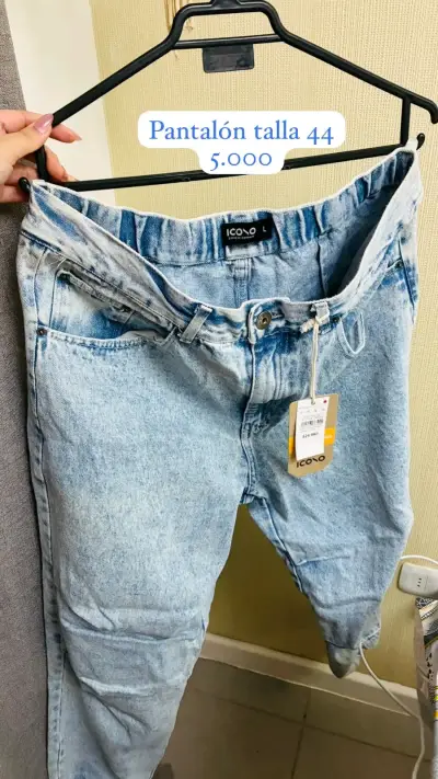 Pantalón mezclilla talla L - miniatura 1