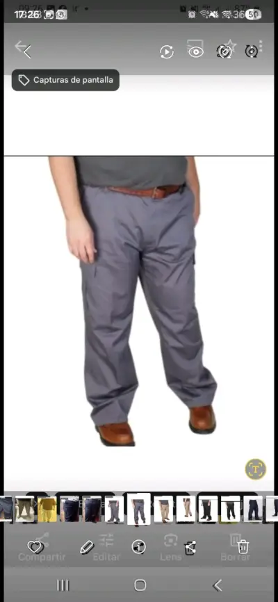 Pantalones cargo unisex - miniatura 3
