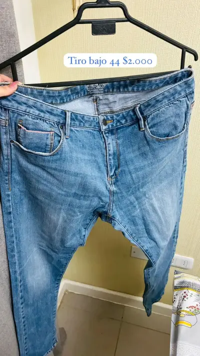Jeans Skinny Hombre Azul - miniatura 4