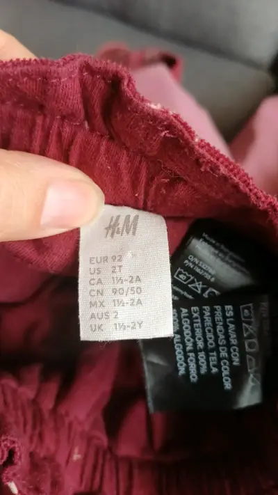 Pantalones burdeos - miniatura 4