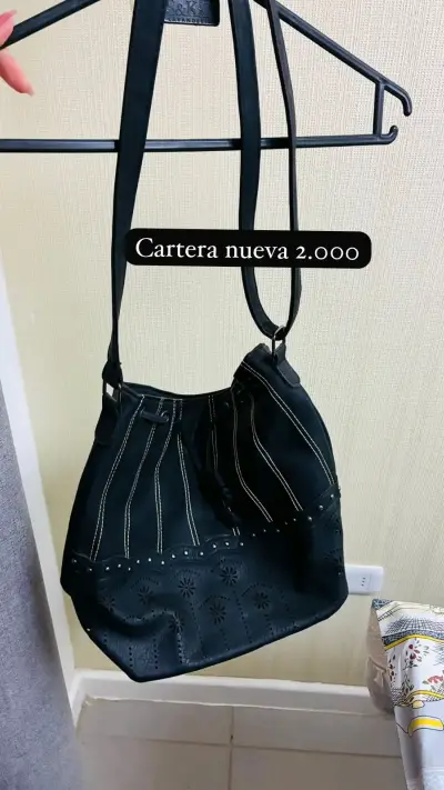 Cartera negra nueva - miniatura 1