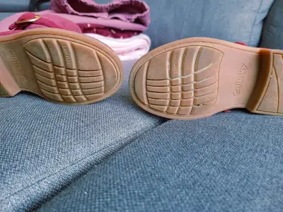 Botines de gamuza burdeo - miniatura 3