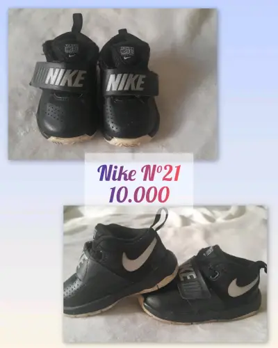 Zapatillas Nike negras talla 21 - miniatura 1