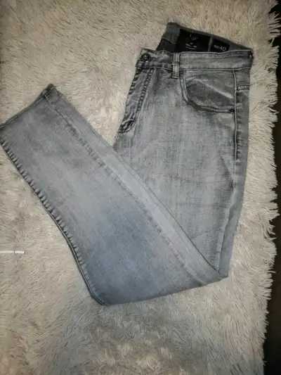 Jeans grises hombre talla 40 - miniatura 1