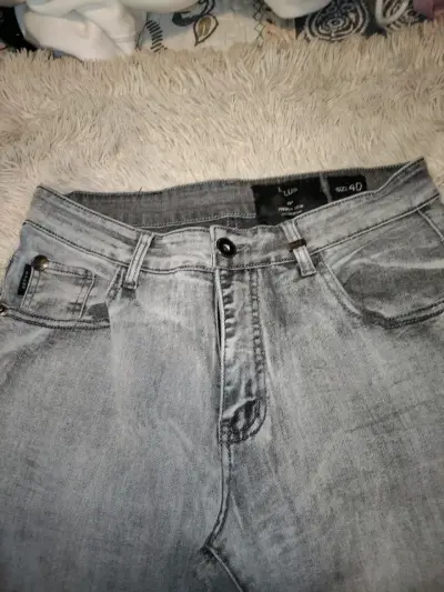 Jeans grises hombre talla 40 - miniatura 2