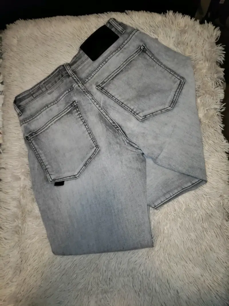 Jeans grises hombre talla 40 - 3