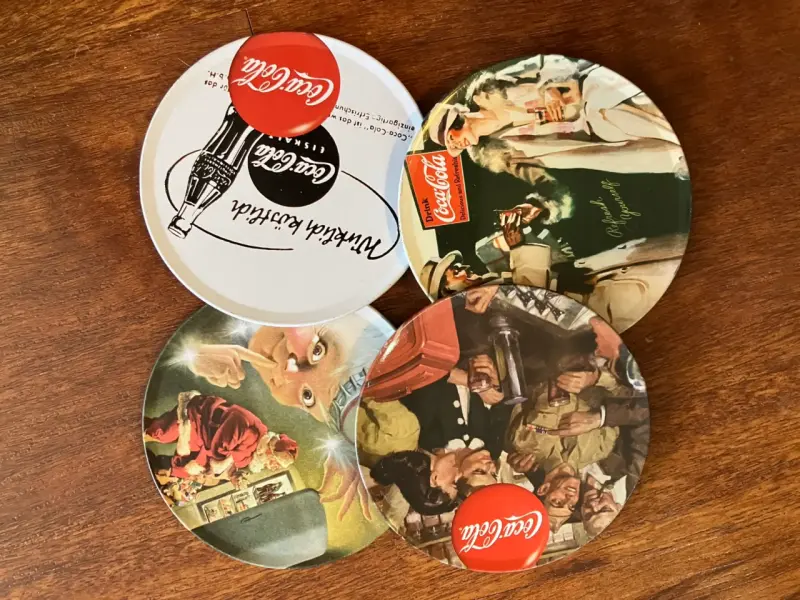 Posavasos Coca-Cola vintage