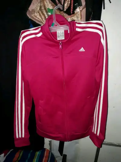 Polerones rosado Adidas - miniatura 2