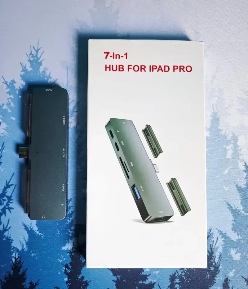 Hub Adaptador 6 En 1 Usb-c Para Ipad Pro & Air - 3