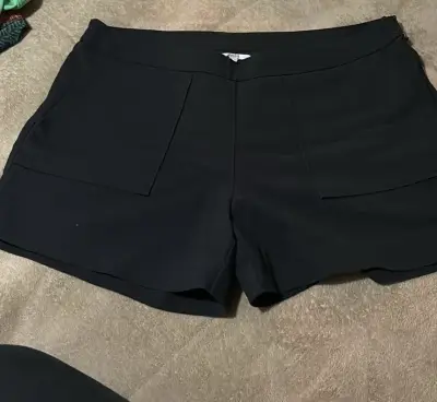 Shorts negros de mujer/ pantalón corto ASH 46 - miniatura 1