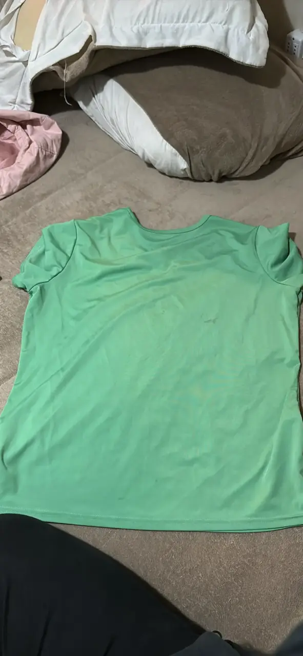 Polera verde deportiva Adidas - 4