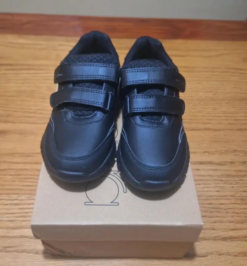 Zapatos deportivos Pluma negros con velcro - 3