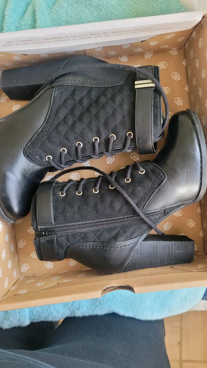 Botines negros call it spring - 2