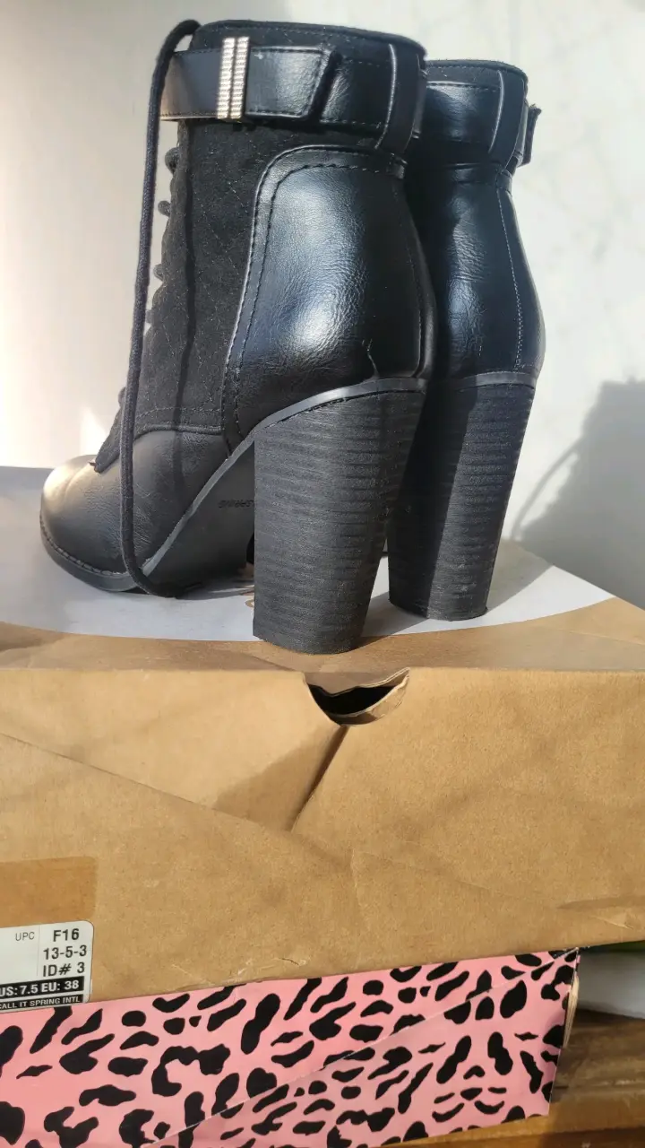 Botines negros call it spring - 4