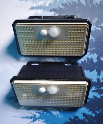 Luz solar LED con sensor x2 - miniatura 3