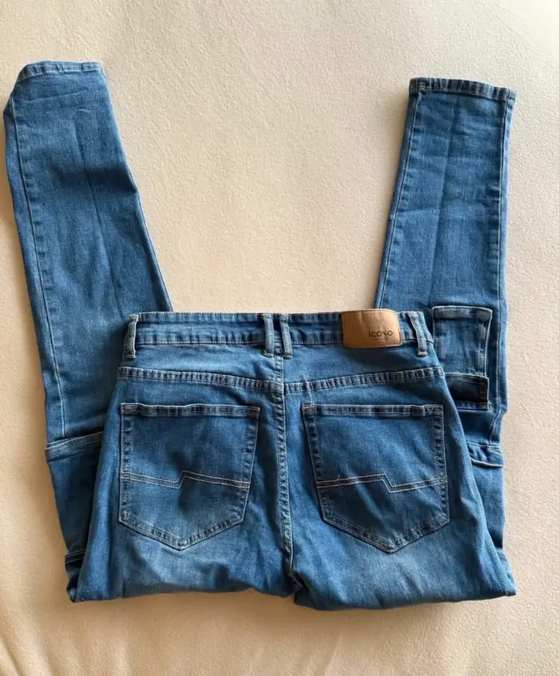 Jeans cargo azul Ícono - Talla 40 - 2