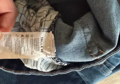 Jeans cargo azul Ícono - Talla 40 - miniatura 6