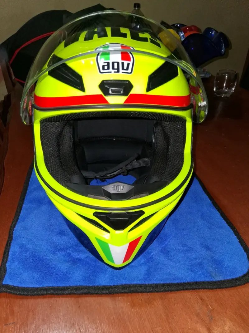 Casco AGV K1 amarillo brillante - 3