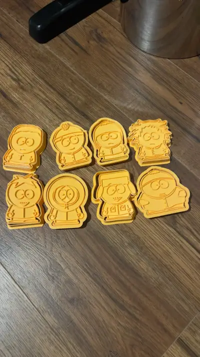 Set de cortadores de galletas south park - miniatura 1