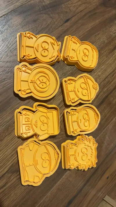 Set de cortadores de galletas south park - miniatura 3