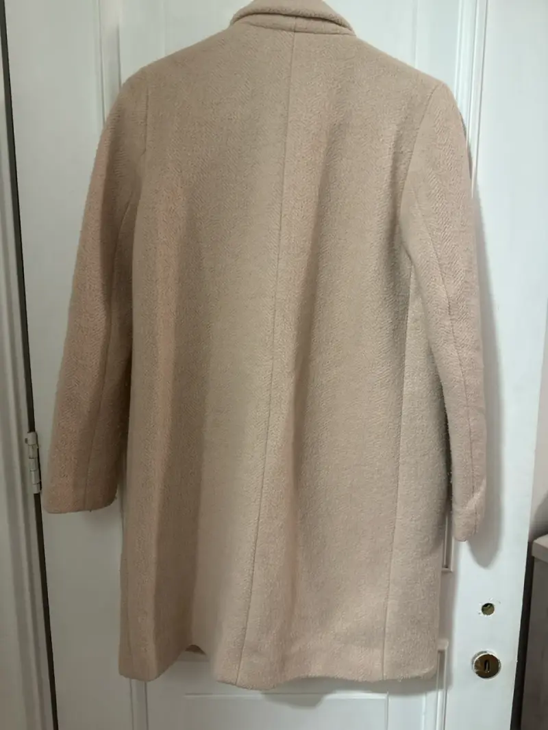 Abrigo rosa pálido elegante Zara - 2