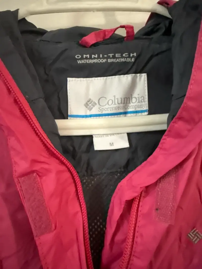 Chaqueta impermeable Columbia fucsia - 4
