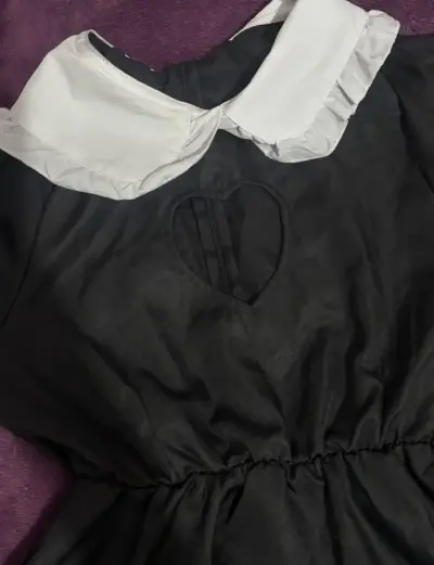 Vestido cosplay maid blanco y negro - miniatura 4