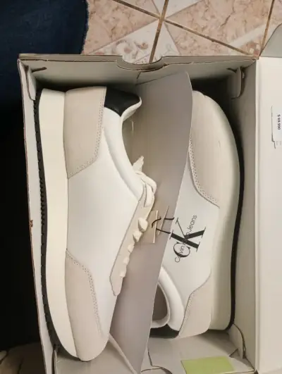 Zapatillas blancas Calvin Klein - miniatura 1