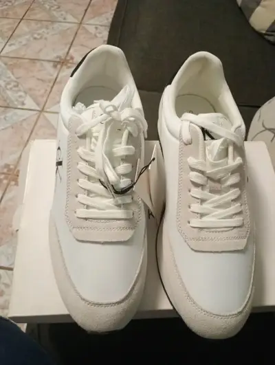 Zapatillas blancas Calvin Klein - miniatura 2