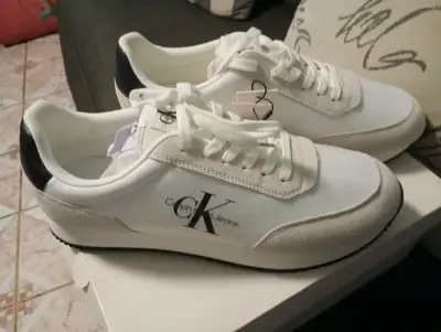 Zapatillas blancas Calvin Klein - miniatura 3