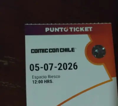 Entradas Fisica Comic Con Chile 2026 - miniatura 2