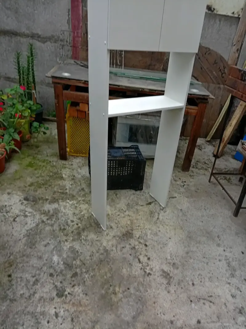 Mueble organizador blanco - 4