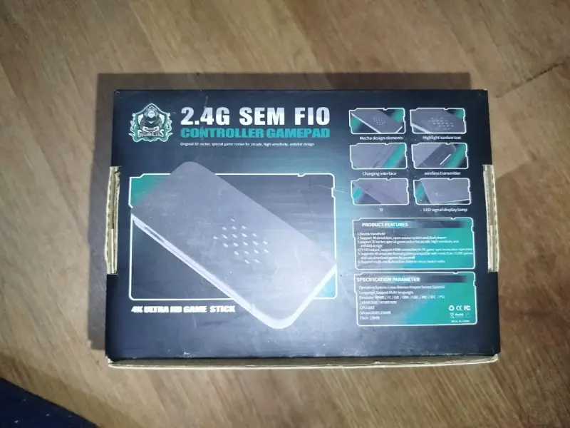 Controlador Gamepad 2.4G Sem Fio - 2