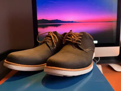 Zapatos Guante Walk Air Hombre 100% Cuero Casual - miniatura 1