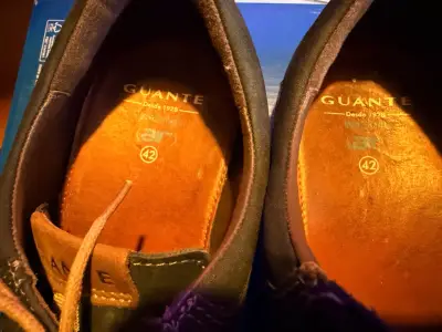 Zapatos Guante Walk Air Hombre 100% Cuero Casual - miniatura 5