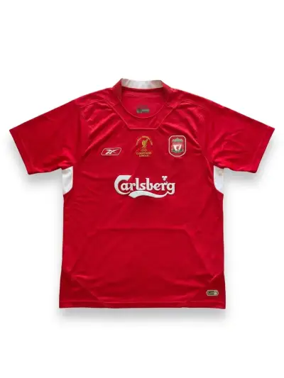 Camiseta roja Liverpool FC - 2005 - miniatura 1