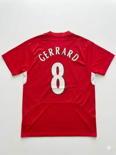 Camiseta roja Liverpool FC - 2005 - miniatura 2