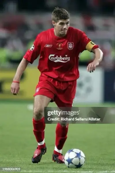 Camiseta roja Liverpool FC - 2005 - miniatura 3