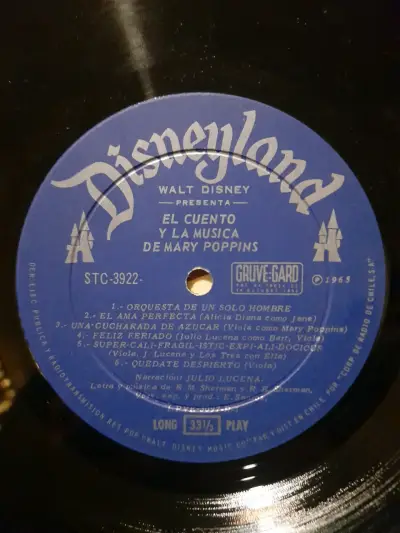 Vinilo Mary Poppins - Walt Disney - miniatura 4