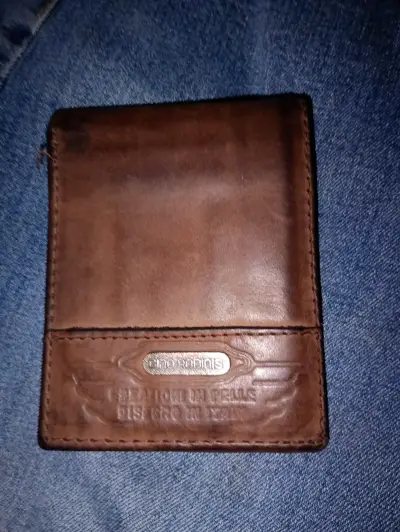 Billetera de cuero marrón - miniatura 3