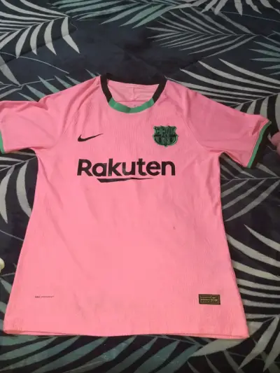 Camiseta FC Barcelona rosa - miniatura 1