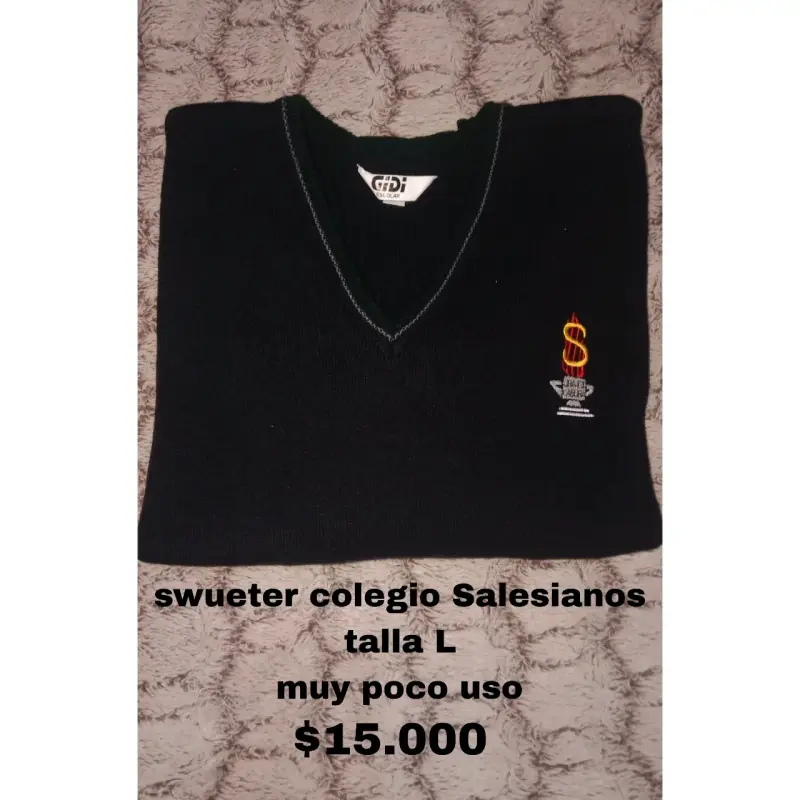 Vestón y sweter colegio Salesiano,pantalón escolar - 2