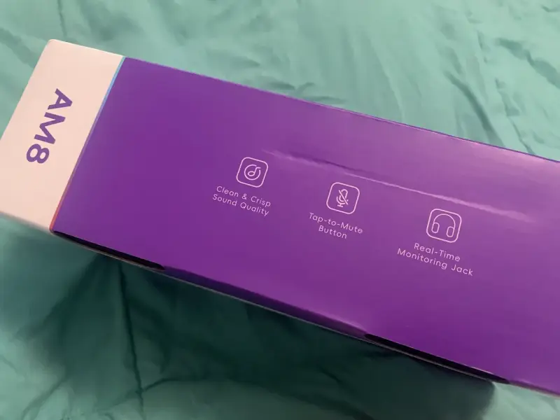 SELLADO Micrófono AM8 Ampligame USB y XLR Fifine - 3