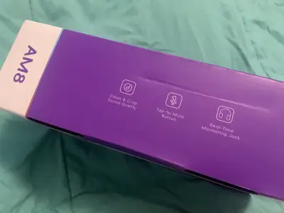 SELLADO Micrófono AM8 Ampligame USB y XLR Fifine - miniatura 3