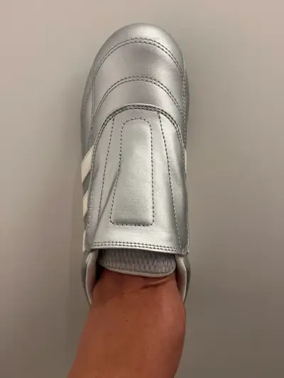 Zapatillas deportivas Adidas plateadas - miniatura 4
