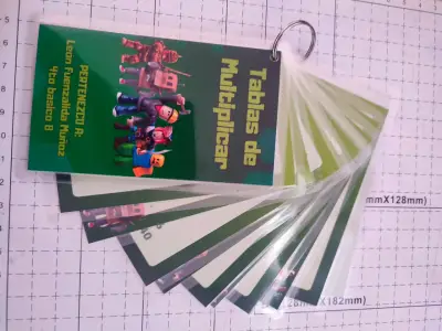 Tablas de multiplicar laminadas - miniatura 4