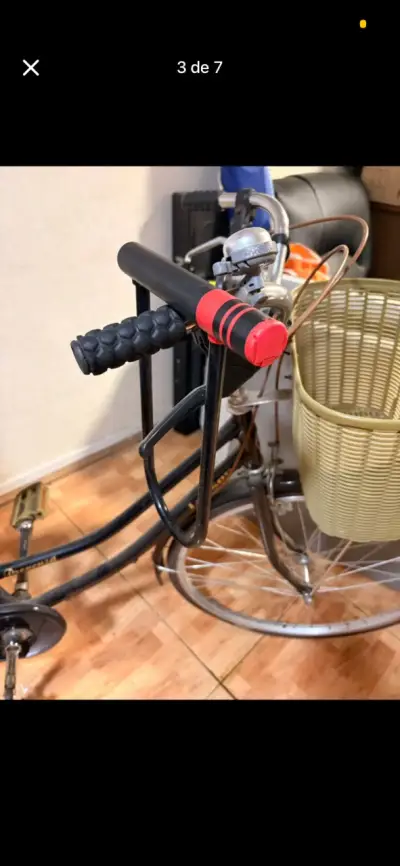 Bicicleta de reparto con canastos - miniatura 3